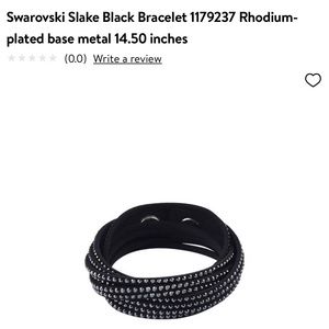 Swarovski Slake Black Bracelet